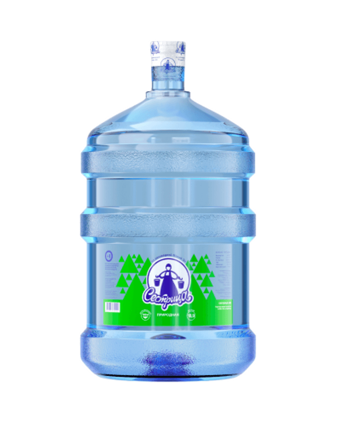 Вода "Сестрица" бутилированная 18.9 литров ( 1 штука)